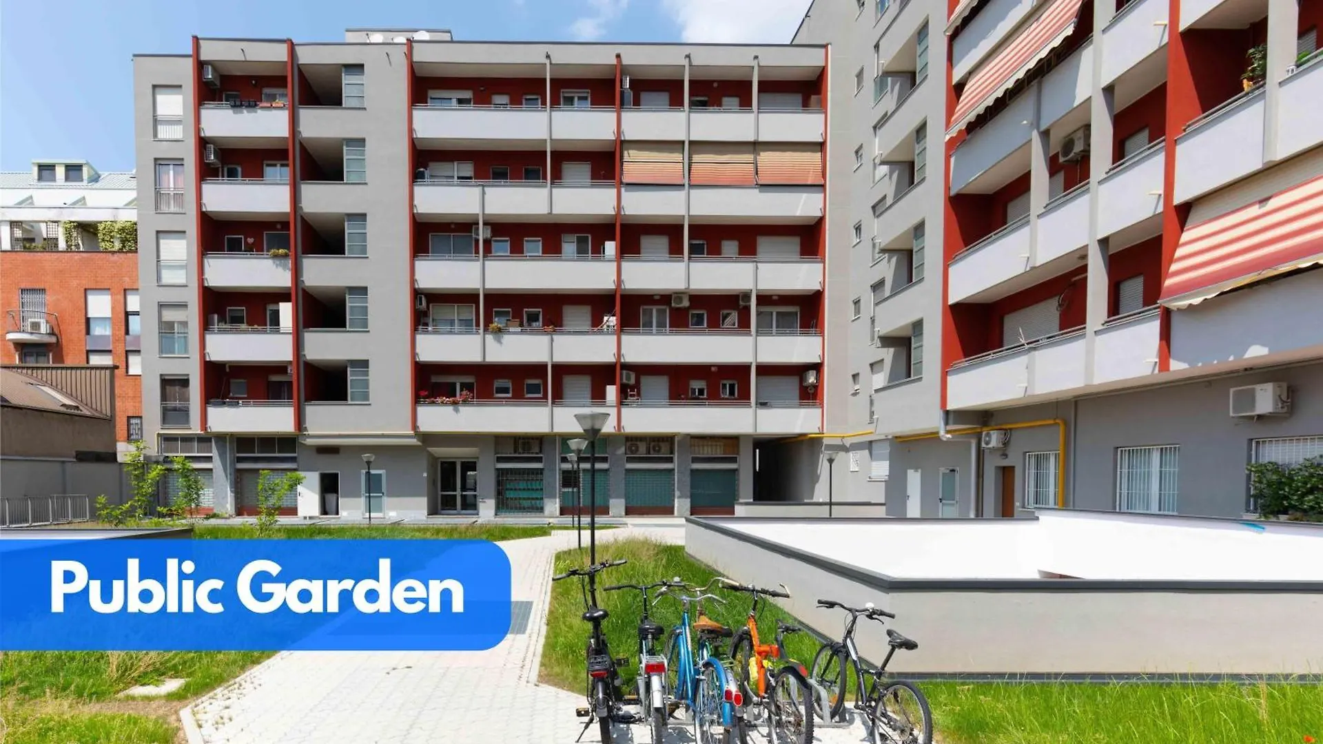 밀라노 The Green House - Private Parking And Balcony 아파트