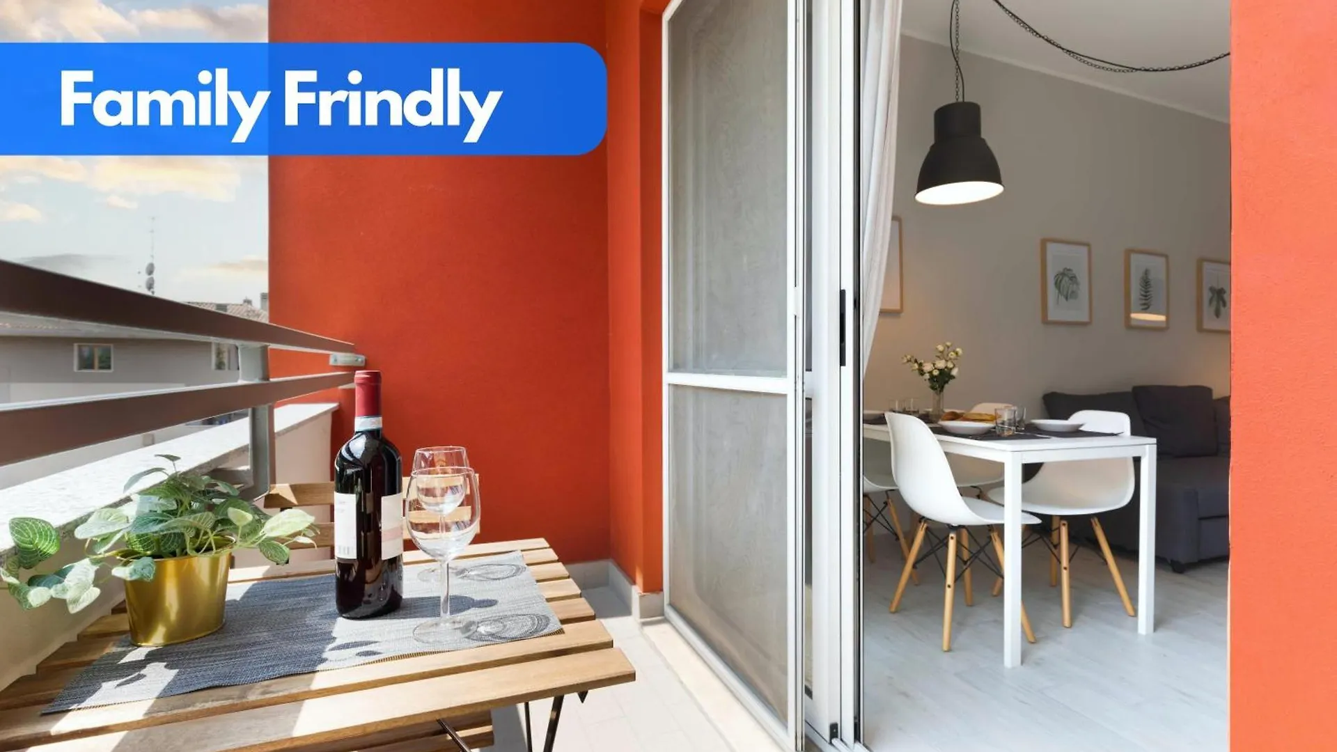 밀라노 The Green House - Private Parking And Balcony 아파트